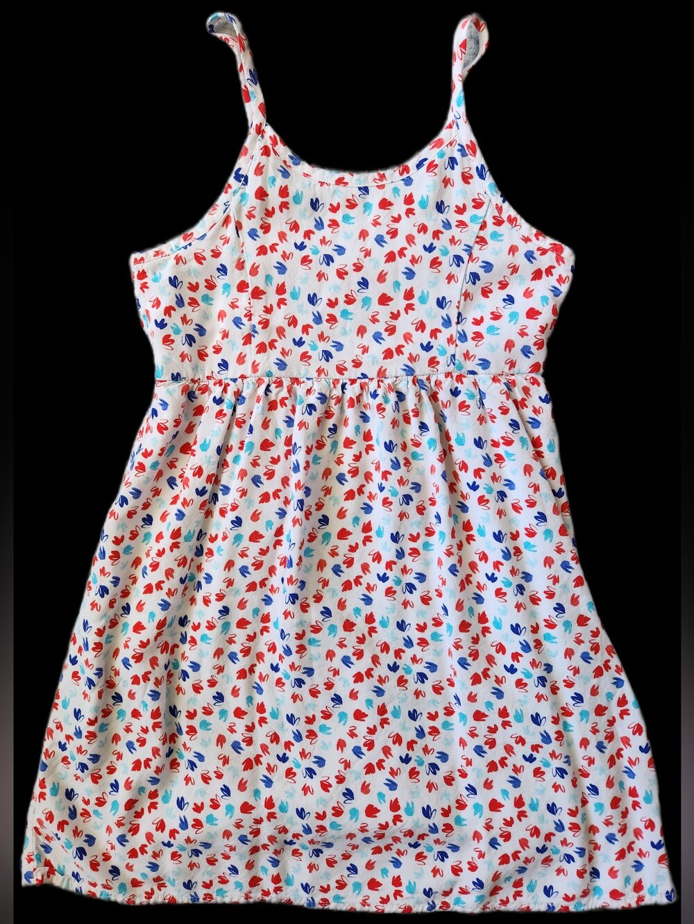 Girls Old Navy Red, White, Blue Summer Dress